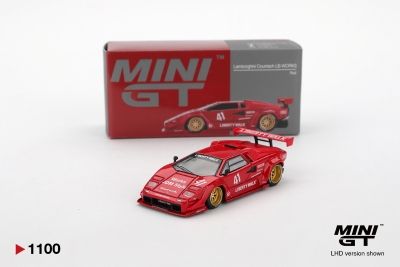 Mini GT Lamborghini Countach LB-WORKS Red