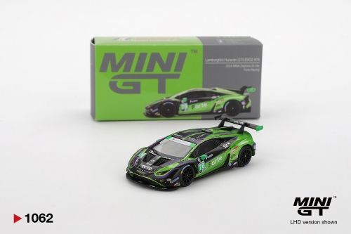 Mini GT Lamborghini Huracán GT3 EVO2 #78 Forte Racing 2024 IMSA Daytona 24 Hrs