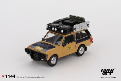 Mini GT Range Rover 1981 Camel Trophy Sumatra C.Swoboda &amp; K.Mentel Winner