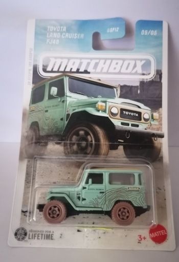 Matchbox Rally Toyota Land Cruiser FJ40