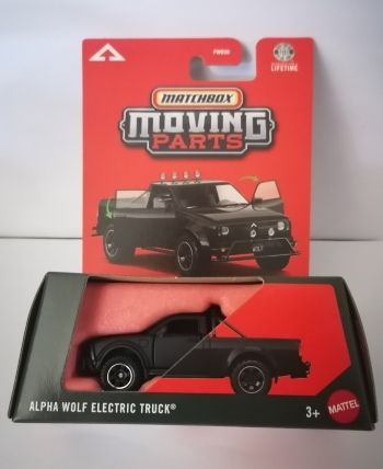 Matchbox Moving Parts Alpha Wolf Electric Truck