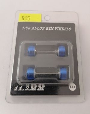 10 Spoke - Silver Blue Trim -MD-BSDP Silvering