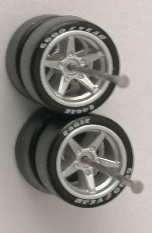 5 Spoke Thin Grey Branded -MMS-FP Silver 1