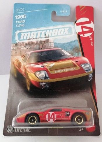 Matchbox Super Cars 1966 Ford GT40