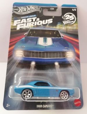 Hot Wheels The Fast &amp; The Furious-Dream Line Up - 1969 Camaro