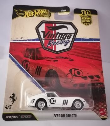 Hot Wheels Vintage Racing Ferrari 250 GTO