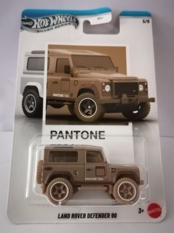 Hot Wheels Pantone Land Rover Defender 90