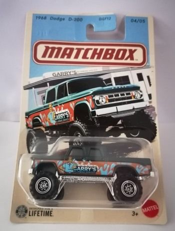 Matchbox 2026 Truck Series - 1968 Dodge D-200