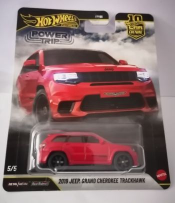 Hot Wheels Power Trip 2019 Jeep Grand Cherokee Trackhawk