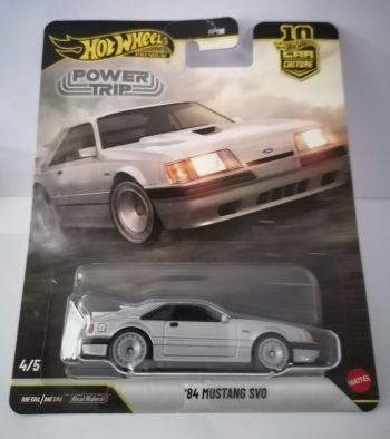 Hot Wheels Power Trip  '84 Mustang SVO