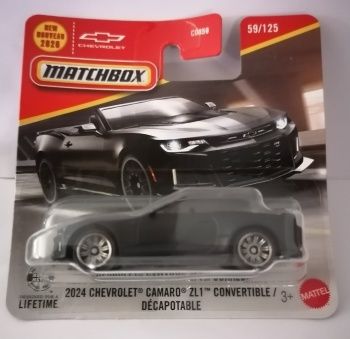 Matchbox 2024 Chevrolet Camaro ZL1 Convertible
