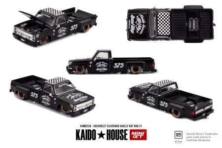 Mini GT Chevrolet Silverado Dually Hot Rod V1