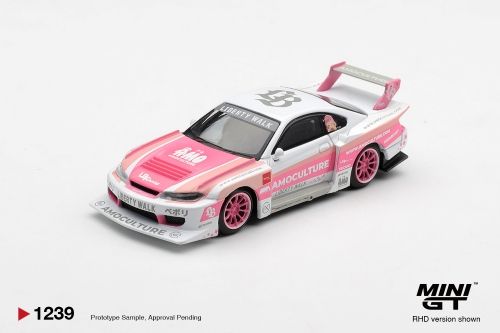 Mini GT Nissan SILVIA (S15) LB-Super Silhouette AMOCULTURE