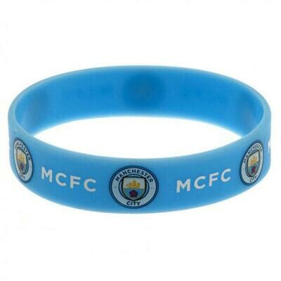 Official Man City Silicone Wristband