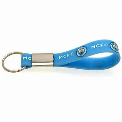 Official Man City Silicone Keyring