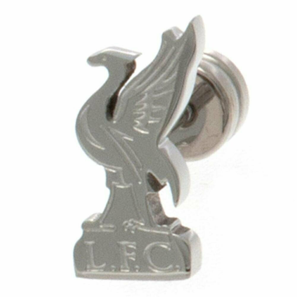 Official Liverpool F.C. Stainless Steel Crest Stud Earring