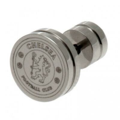 Official Chelsea F.C. Stainless Steel Crest Stud Earring