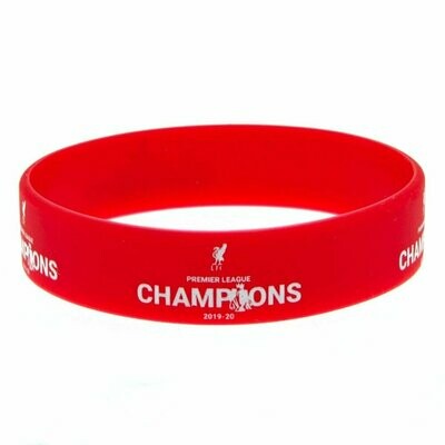 Official Liverpool F.C. Premier League Champions Silicone Wristband