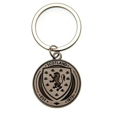 Official Scotland Antique Silver Colour Key Ring