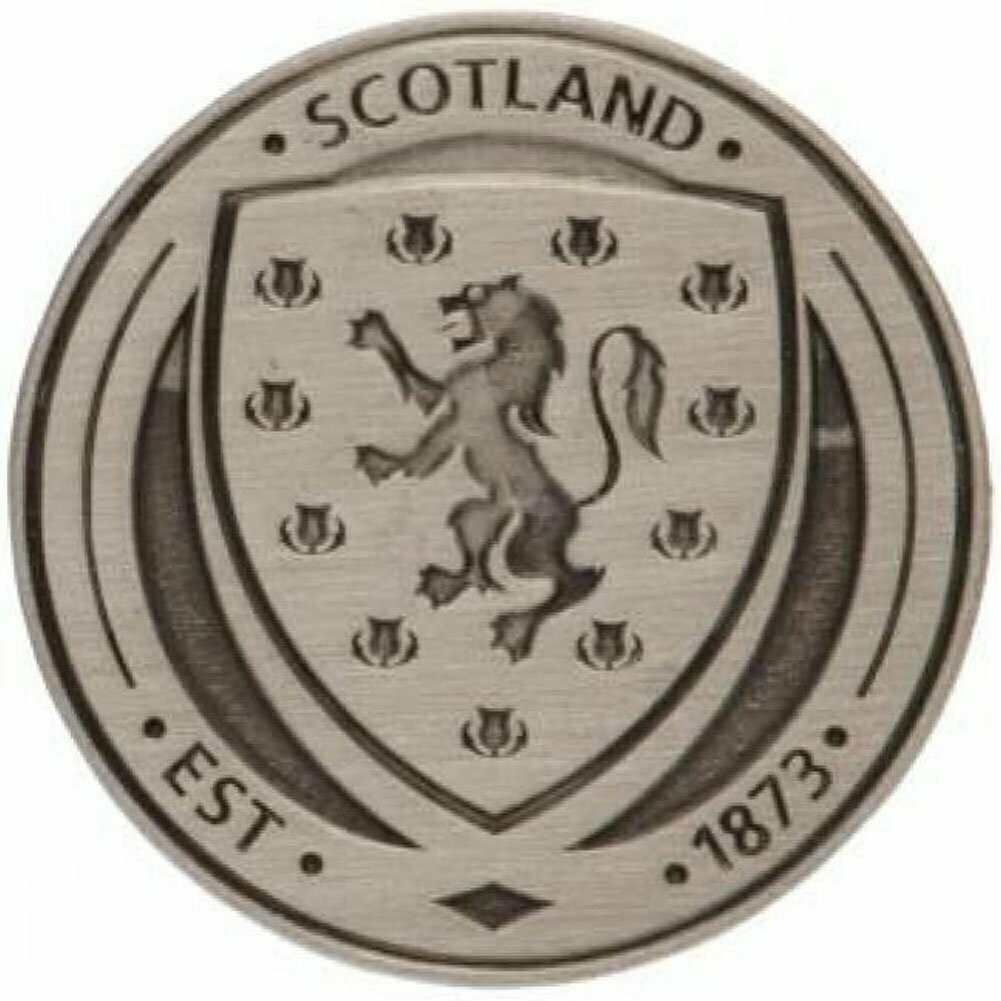 Official Scotland Antique Silver Colour Pin Badge
