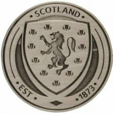 Official Scotland Antique Silver Colour Pin Badge