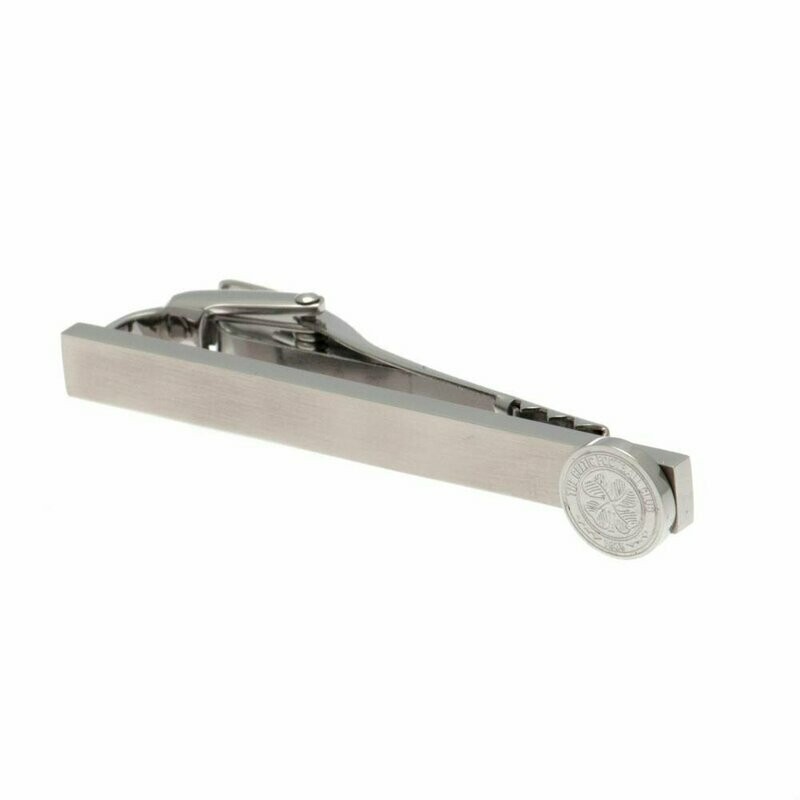 Official Celtic FC Stainless Steel Crest Tieslide