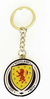 Official Scotland Full Colour Crest Keyring