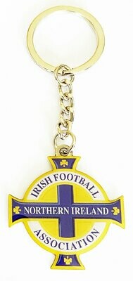 Official Northern Ireland Full Colour Crest Keyring