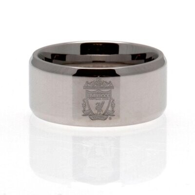 Official Liverpool F.C. Stainless Steel Band Ring