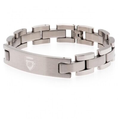 Official Arsenal Stainless Steel Crest Bracelet