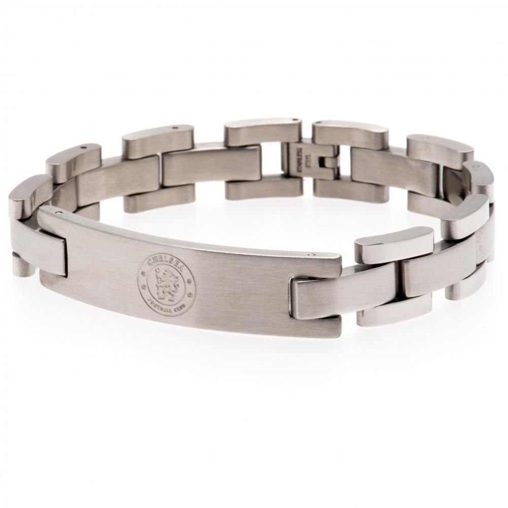 Official Chelsea Stainless Steel Crest Bracelet