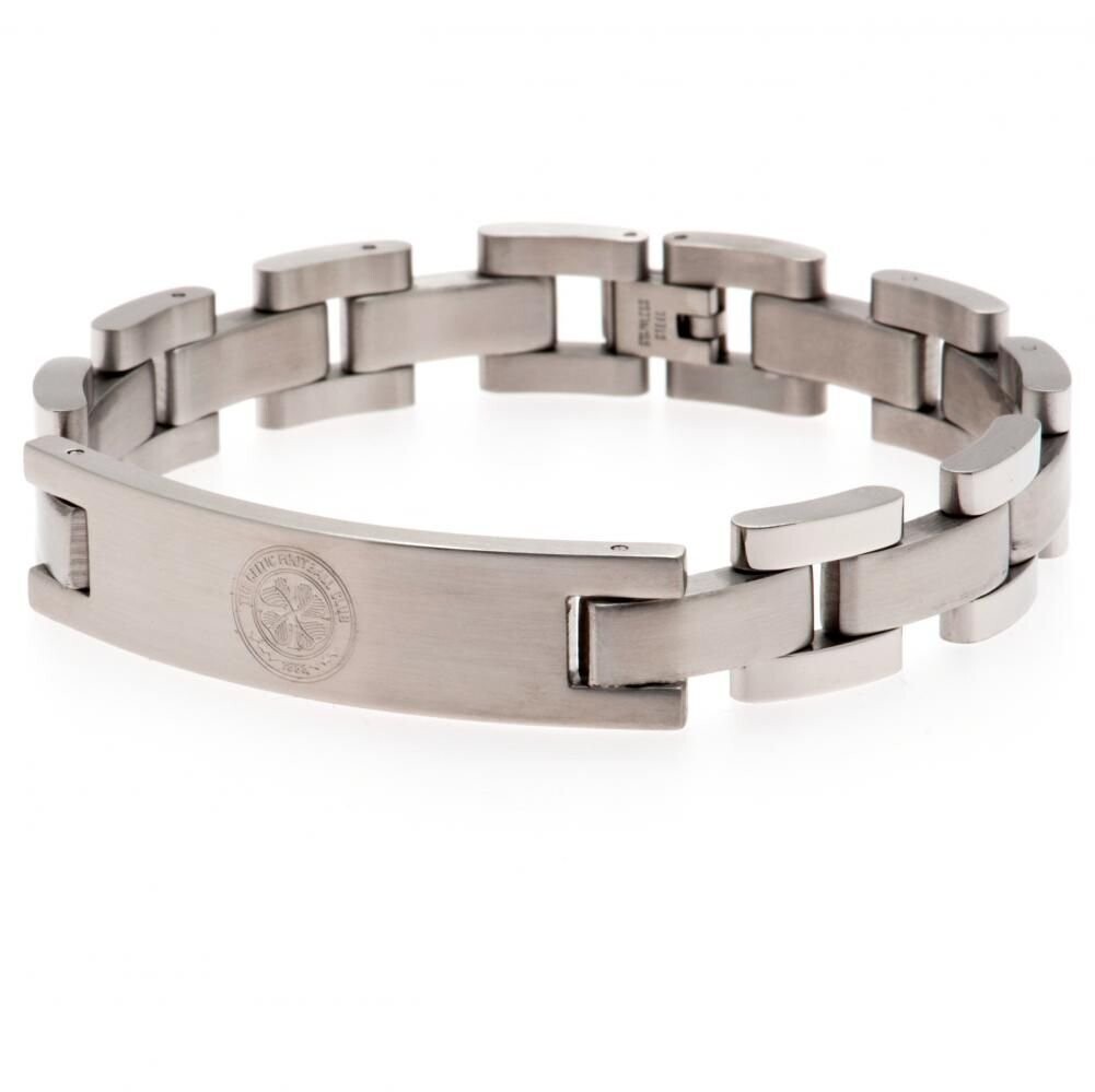 Official Celtic Stainless Steel Crest Bracelet