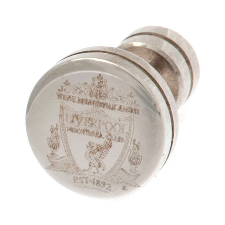 Official Liverpool F.C. Stainless Steel Crest Stud Earring