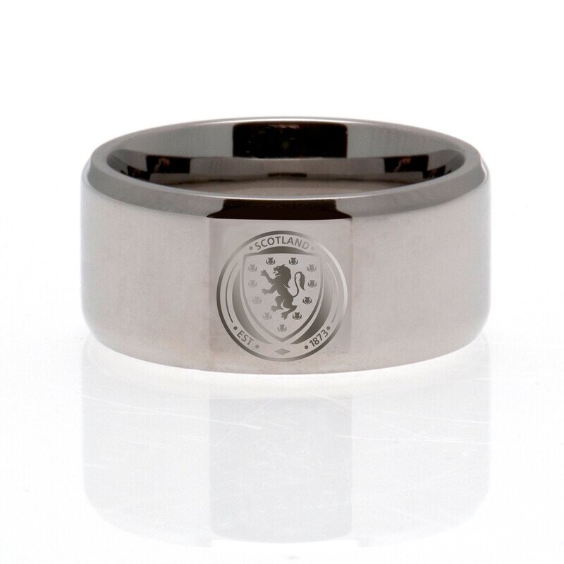 Official Scotland Stainless  Band Ring