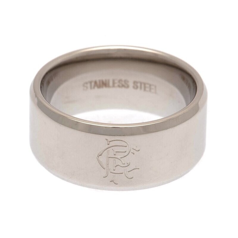 Official Rangers Stainless  Band Ring