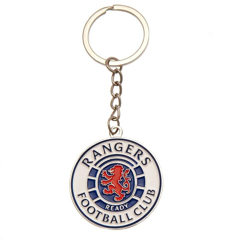 Official Rangers Ready Crest Enamel Keyring