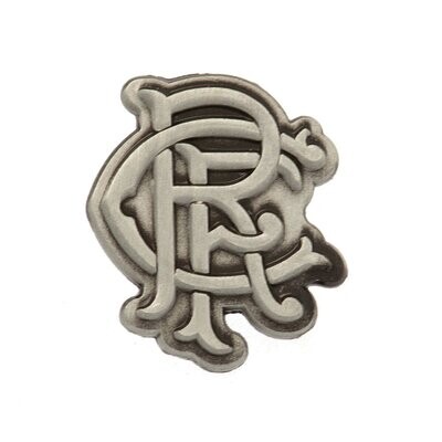 Official Rangers RFC Antique Silver Colour Pin Badge