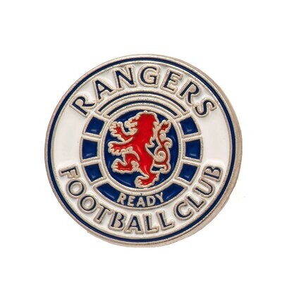 Official Rangers Ready Crest Enamel Pin Badge