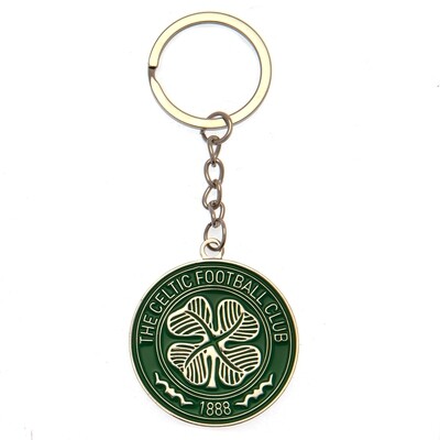 Official Celtic Enamel Keyring