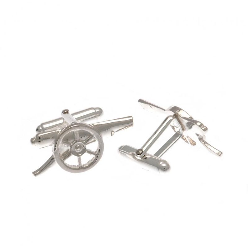 Official Arsenal Sterling Silver Cannon Cufflinks.