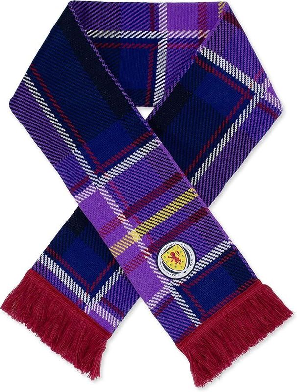 Scotland National Team Officially Licensed Tartan Supporters Scarf
