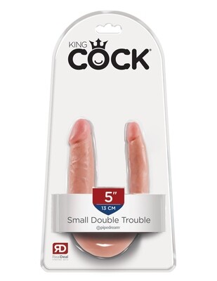 KING COCK U-SHAPED SMALL DOUBLE TROUBLE