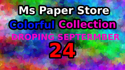 Ms Paper Store Colorful Collection