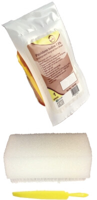 Surgical Hand Brush With Povidone Iodine 7.5%