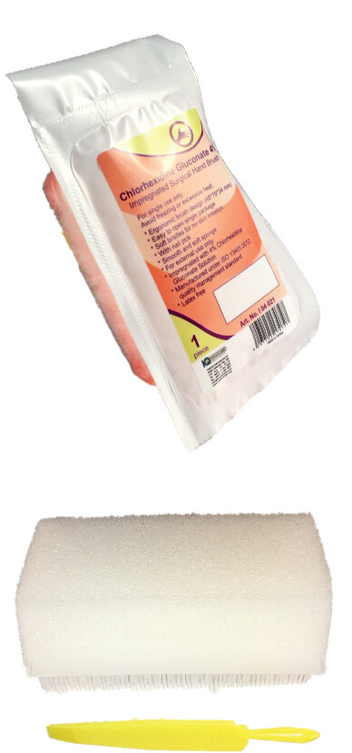 Surgical Hand Brush with Chlorhexidine