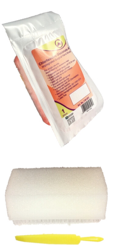 Surgical Hand Brush with Chlorhexidine