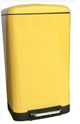 Rectangular Pedal Waste Bin with Damper 30L