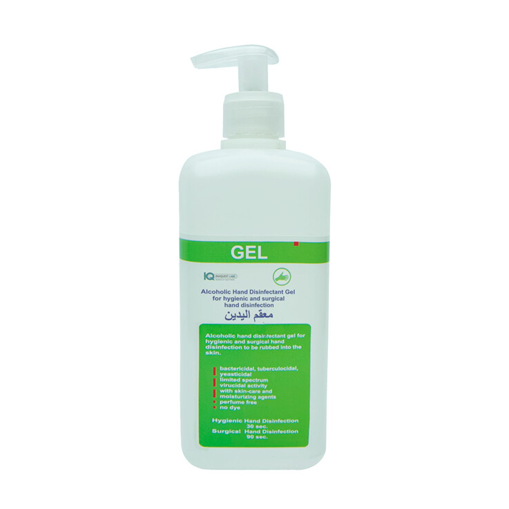 Alcoholic Hand Disinfectant Gel with 70% of alcohol