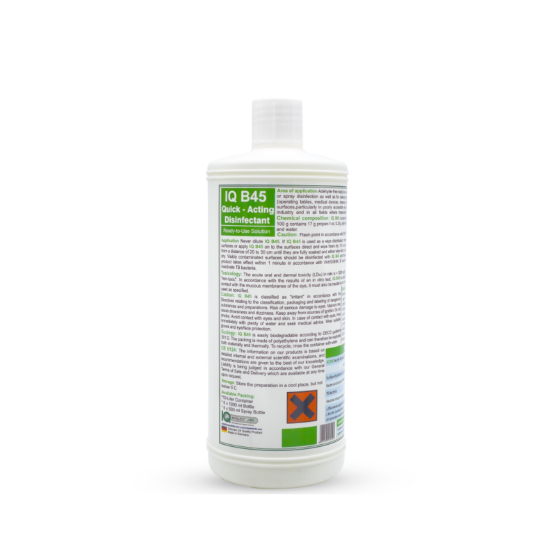 IQ B45 Quick-Acting Disinfectant