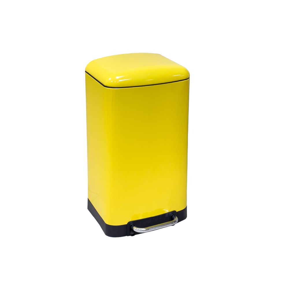 Rectangular Pedal Waste Bin with Damper 30L